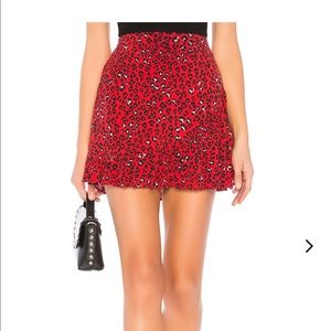 Lovers + Friends Lena Mini Skirt